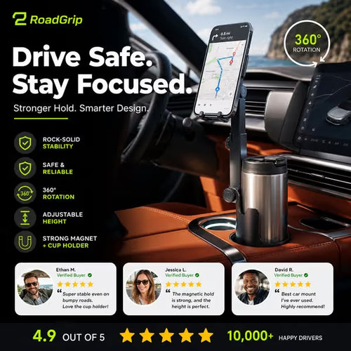 Car Cup Holder Phone Mount
