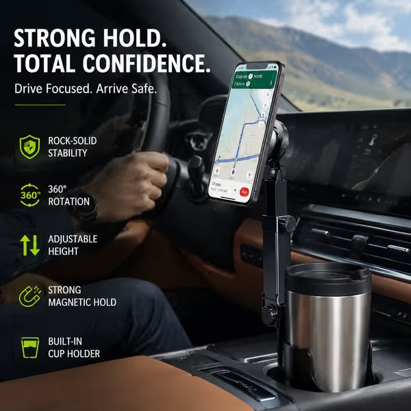 Car Cup Holder Phone Mount