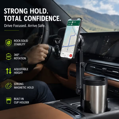 Car Cup Holder Phone Mount