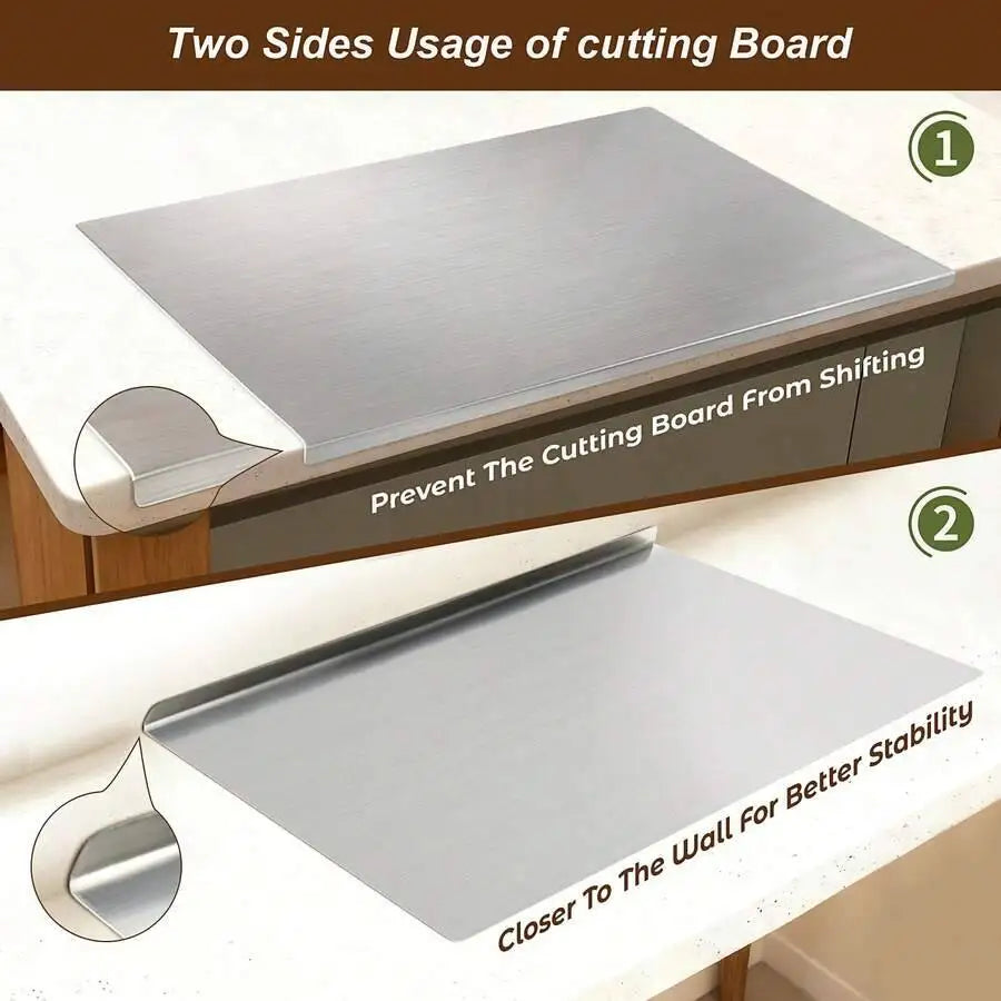Anti-Slip Lipped Chopping Board