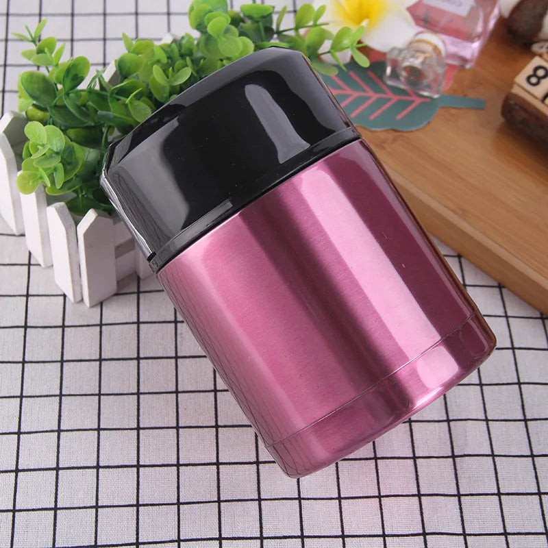 🍲 50% OFF NOW!🔥 316 Stainless Steel Food Jar – Vacuum Insulated & Leak-Proof – Thermal Cooking Essential 🥄