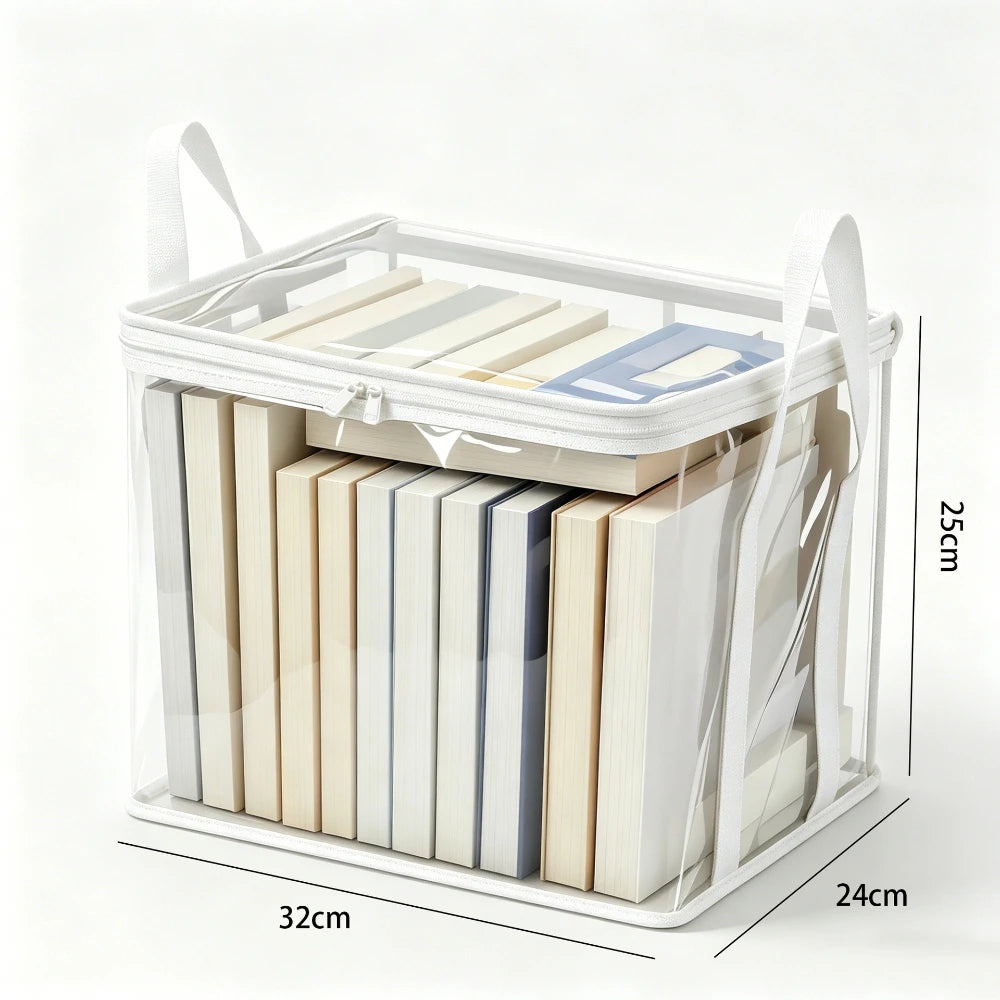 🔥Last Day 49% OFF📦Portable Large Heavy-Duty Thick Plastic Clear Storage Box with Hinged Lid | Home, Travel & Camping