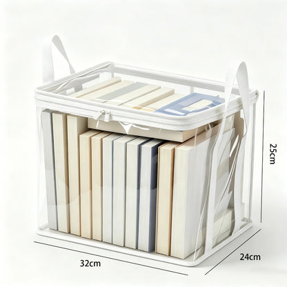 🔥Last Day 49% OFF📦Portable Large Heavy-Duty Thick Plastic Clear Storage Box with Hinged Lid | Home, Travel & Camping