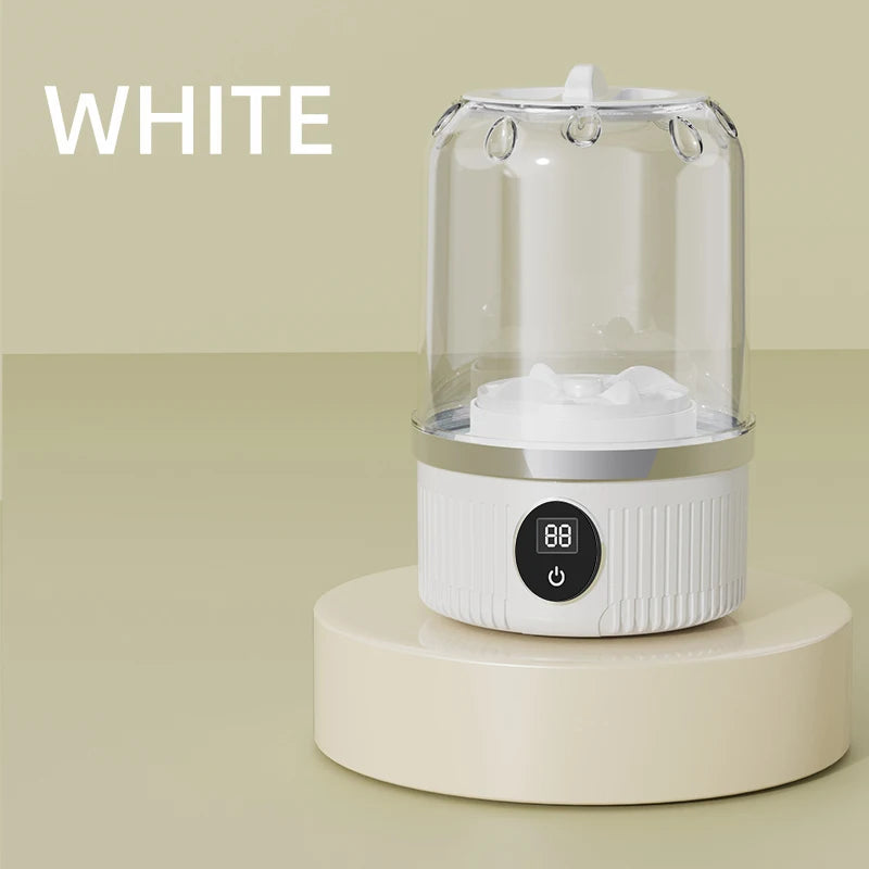 Limited Sale 50% OFF🎁Free your hands🥰Wireless Charging Mini Washing Machine