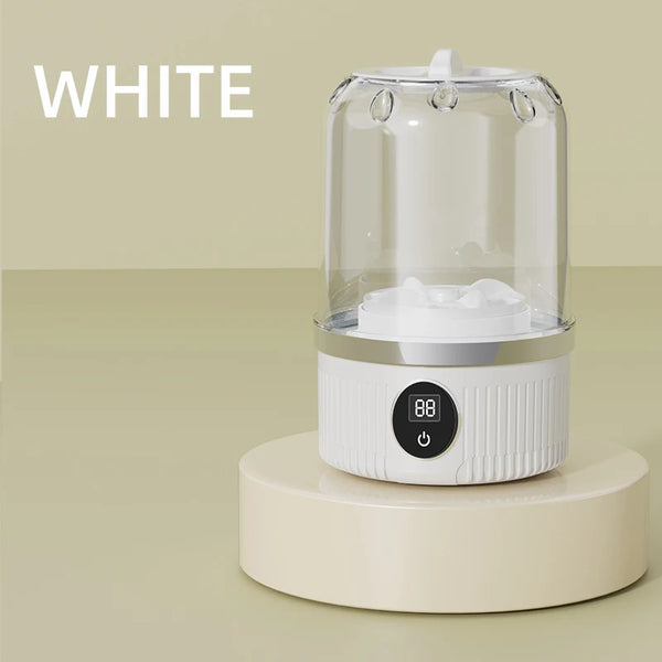 Limited Sale 50% OFF🎁Free your hands🥰Wireless Charging Mini Washing Machine
