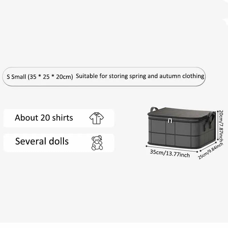 Giant storage bag – instantly enjoy a clean and organized home