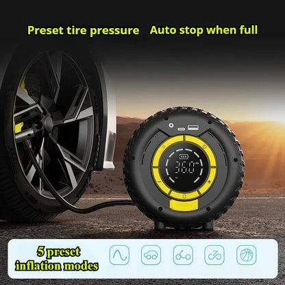 2-in-1 Car Jump Starter & Tire Inflator