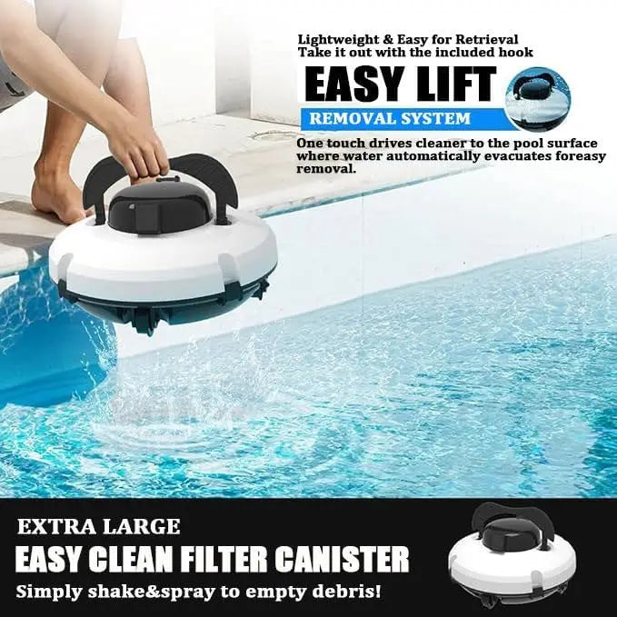⏰🔥50% OFF! 🤖 Pool Cleaning Robot – Cordless, Powerful, Smart & Effortless Cleaning 🌊✨