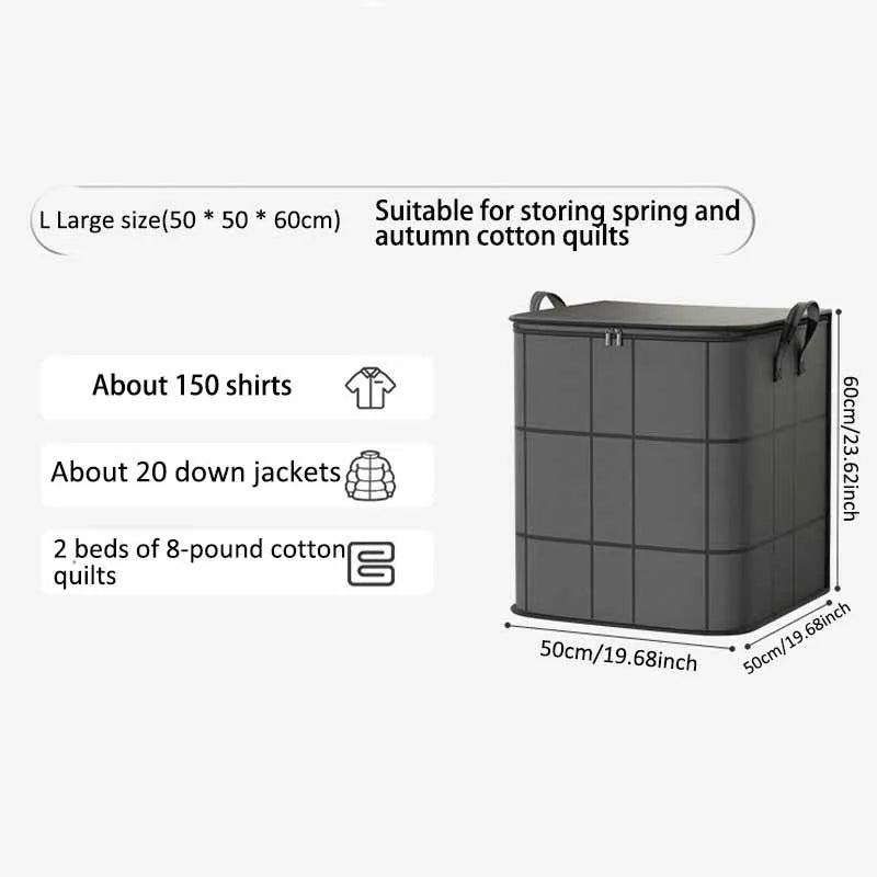 Giant storage bag – instantly enjoy a clean and organized home