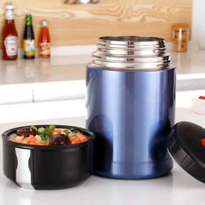 🍲 50% OFF NOW!🔥 316 Stainless Steel Food Jar – Vacuum Insulated & Leak-Proof – Thermal Cooking Essential 🥄