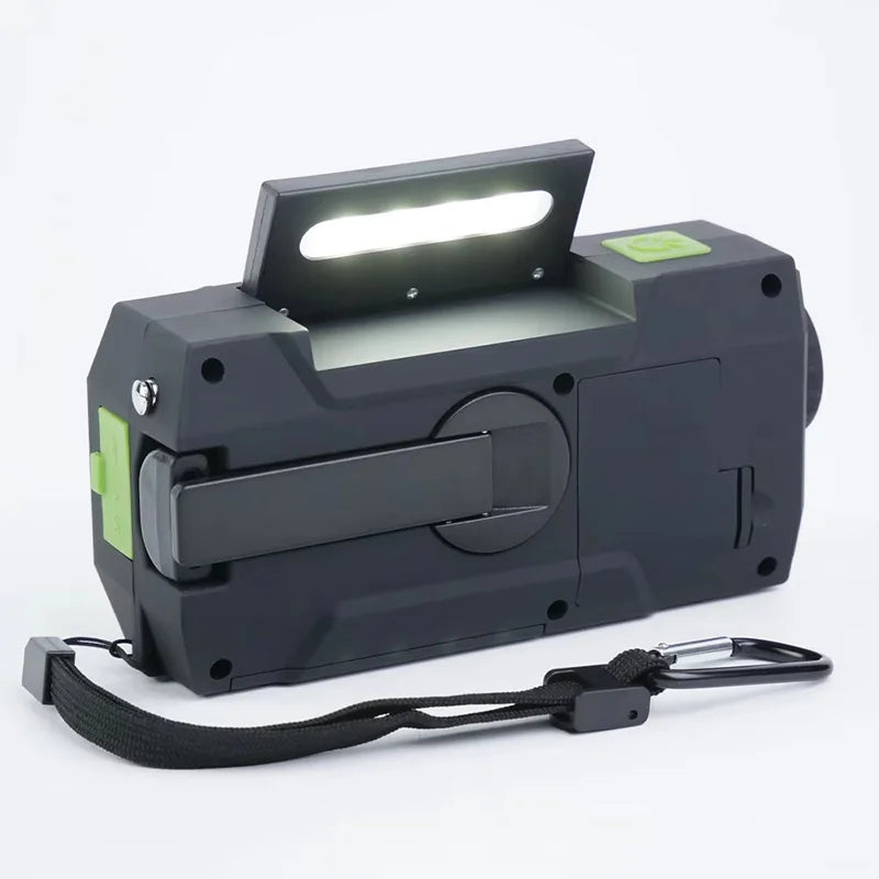Multifunctional Outdoor Solar Emergency Hand Crank Radio