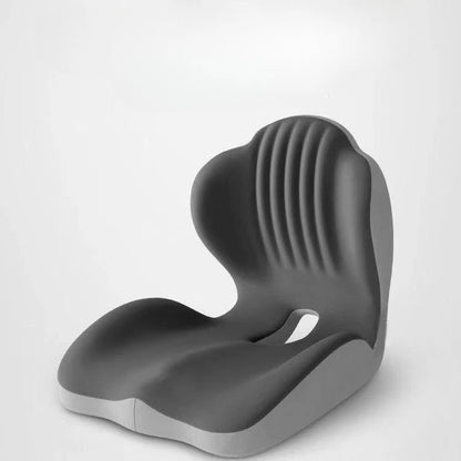 🪑 Ergonomic Memory Foam Seat Cushion with Back Support – Stay Comfortable All Day, Perfect for Office, Car & Home ✨