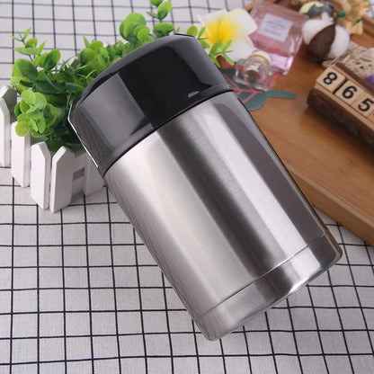🍲 50% OFF NOW!🔥 316 Stainless Steel Food Jar – Vacuum Insulated & Leak-Proof – Thermal Cooking Essential 🥄