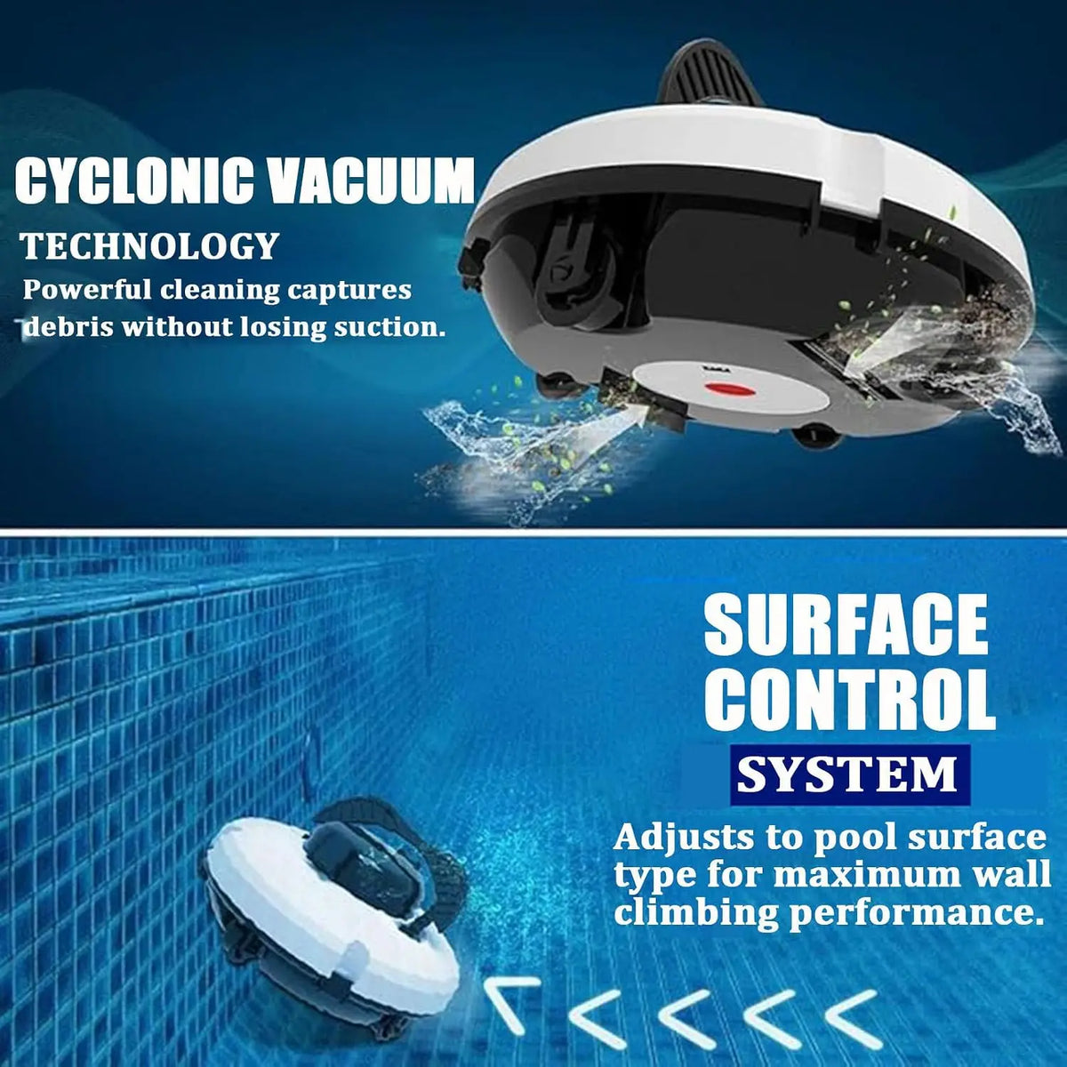 ⏰🔥50% OFF! 🤖 Pool Cleaning Robot – Cordless, Powerful, Smart & Effortless Cleaning 🌊✨