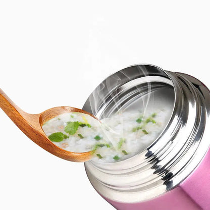 🍲 50% OFF NOW!🔥 316 Stainless Steel Food Jar – Vacuum Insulated & Leak-Proof – Thermal Cooking Essential 🥄