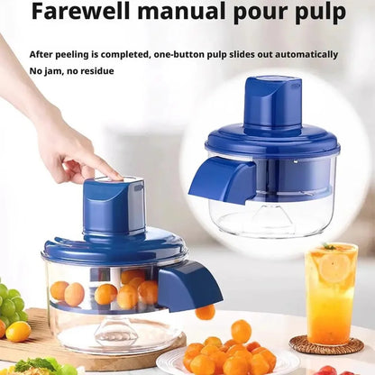 🥔 No more sticky hands! ⚡️ Electric peeler gets the job done in SECONDS. Sharp blades, easy rinse — now 50% OFF! 😎✨