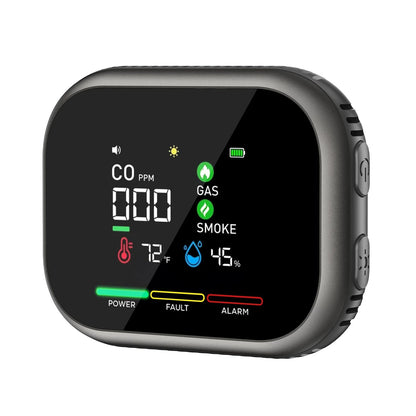 Portable Multi-Gas Alarm with LCD Display & Battery Backup