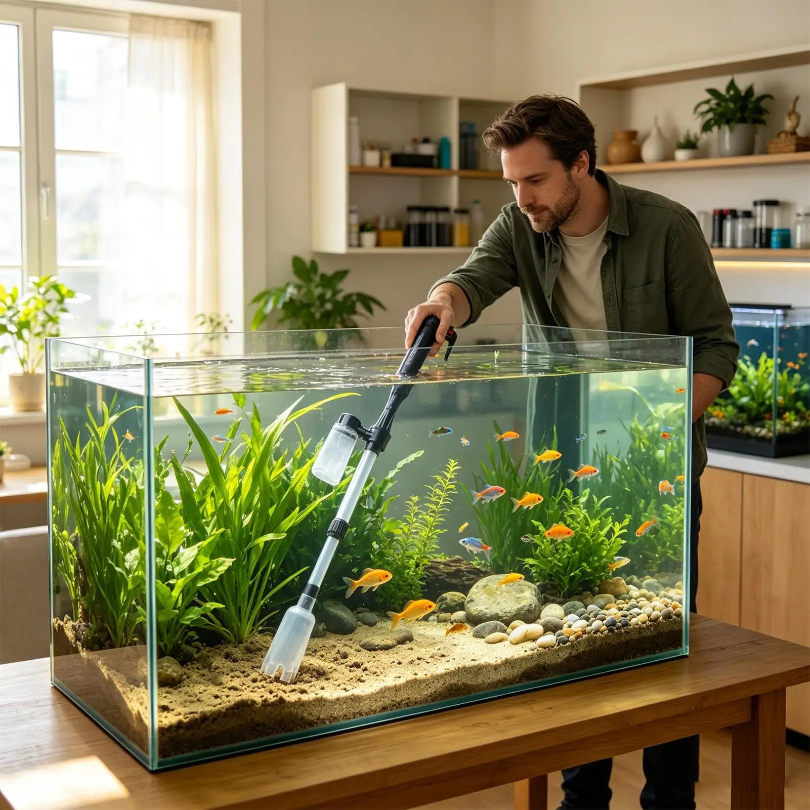 🎉50% off 🔥 Electric Aquarium Gravel Cleaner✨