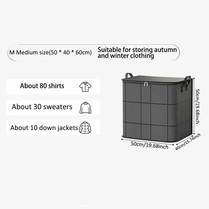 Giant storage bag – instantly enjoy a clean and organized home