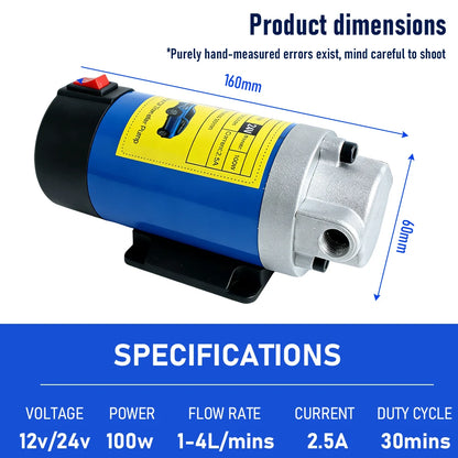 ✨Portable Engine Oil Transfer Pump – Handy Maintenance Tool