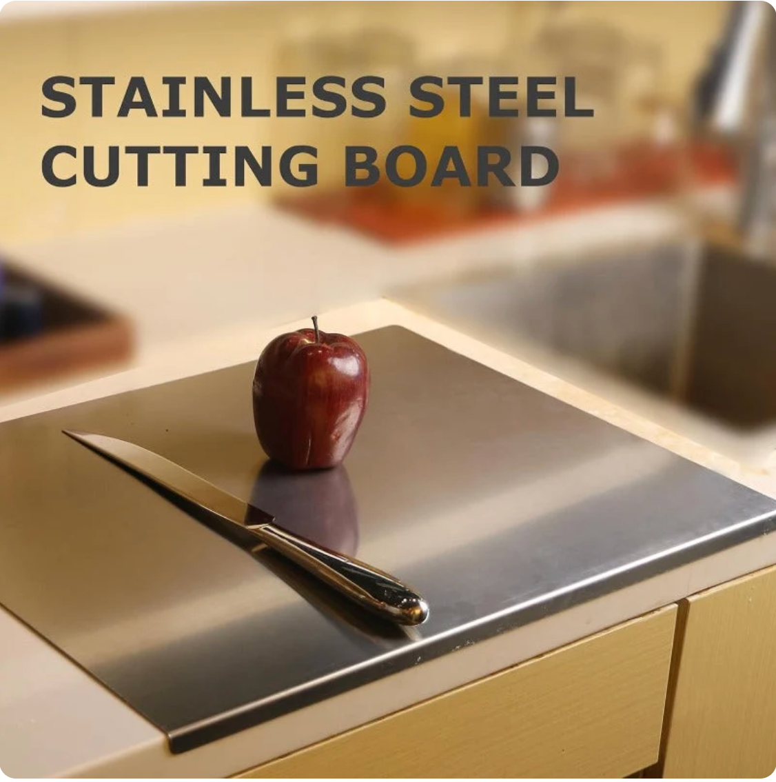 Anti-Slip Lipped Chopping Board
