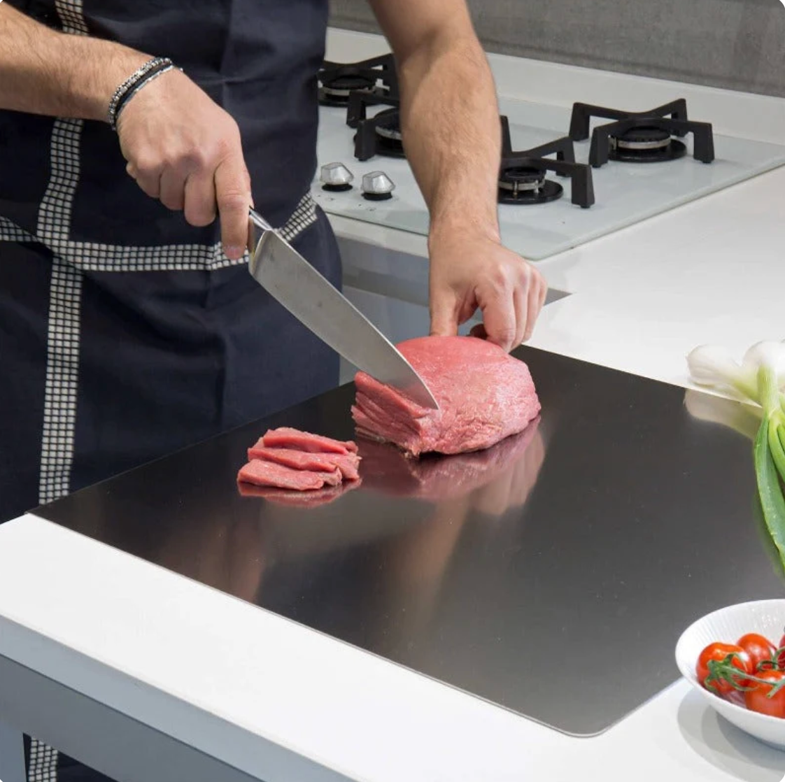 Anti-Slip Lipped Chopping Board