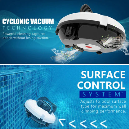 ⏰🔥50% OFF! 🤖 Pool Cleaning Robot – Cordless, Powerful, Smart & Effortless Cleaning 🌊✨